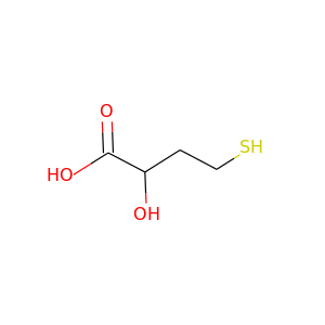 2-hydroxy-4-mercaptobutyric acid